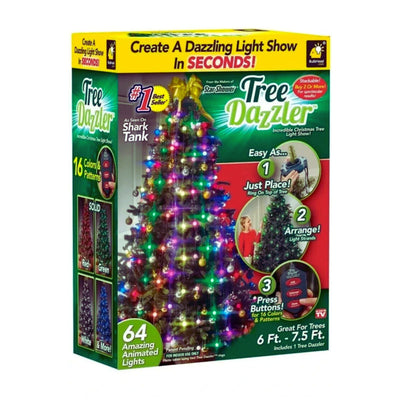Star Shower Tree Dazzler Christmas Lights By BulbHead, As Seen On Tv. Limited Quantity.