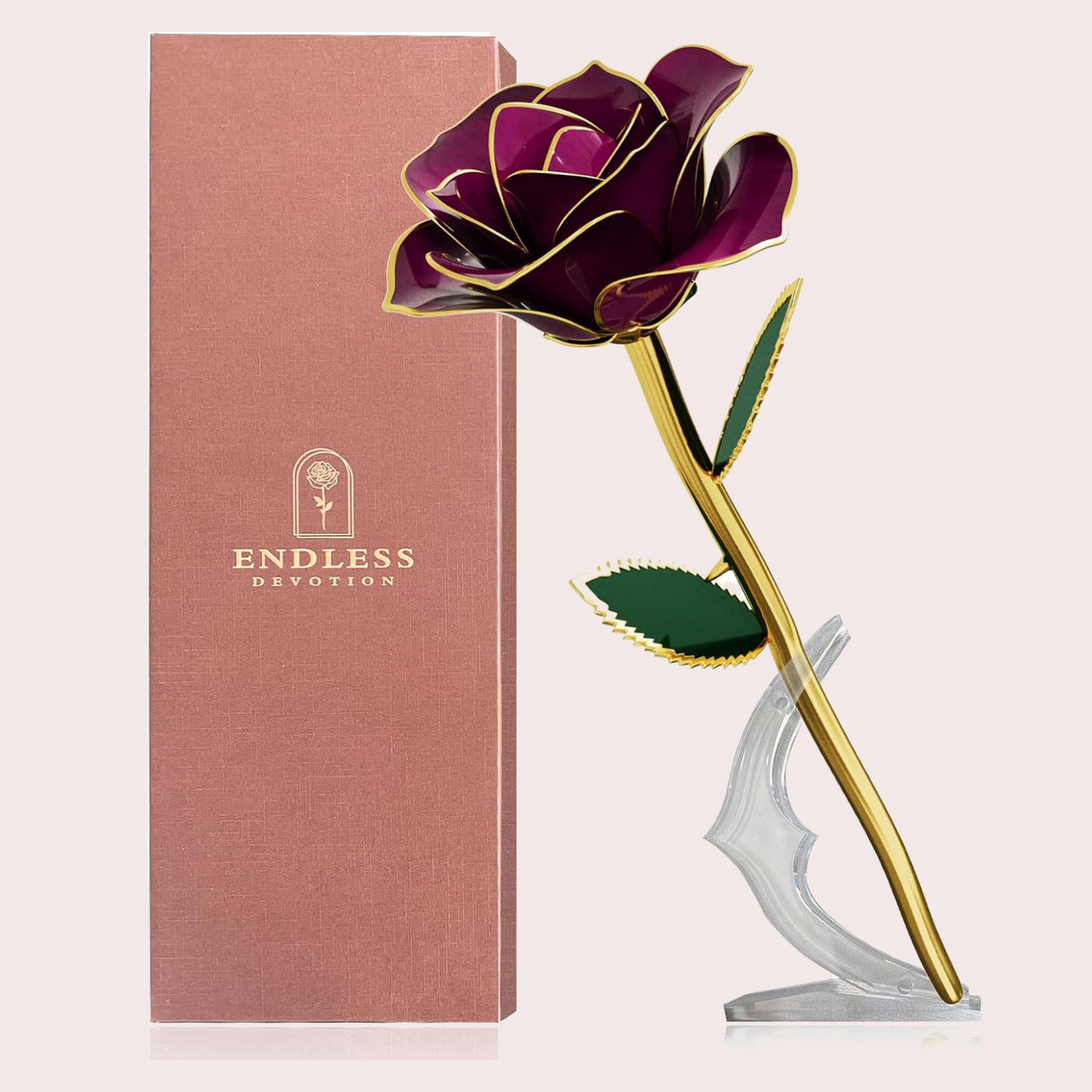 Authentic Real Rose Dipped in Gold For Valentine's Day, Gifts For Her.