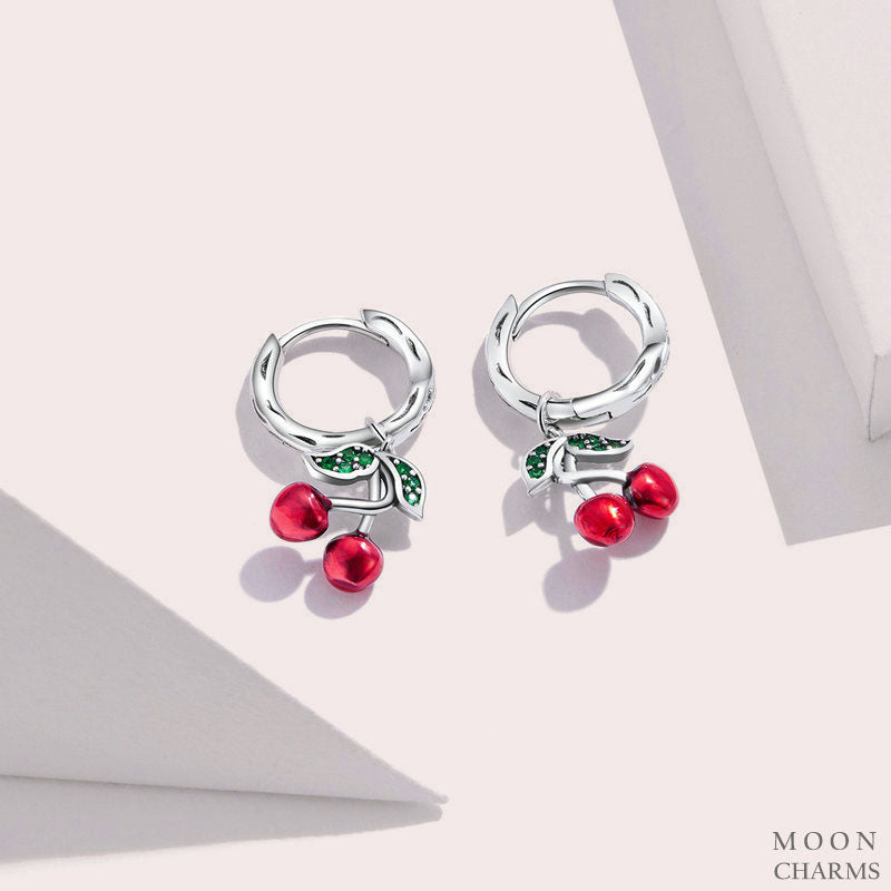 Red Cherry Earrings