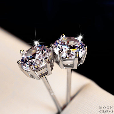 Sparkling Stud Earrings