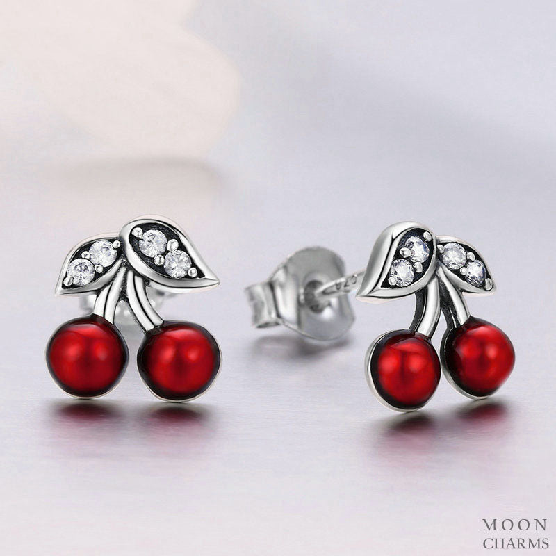 Red Cherry Earrings