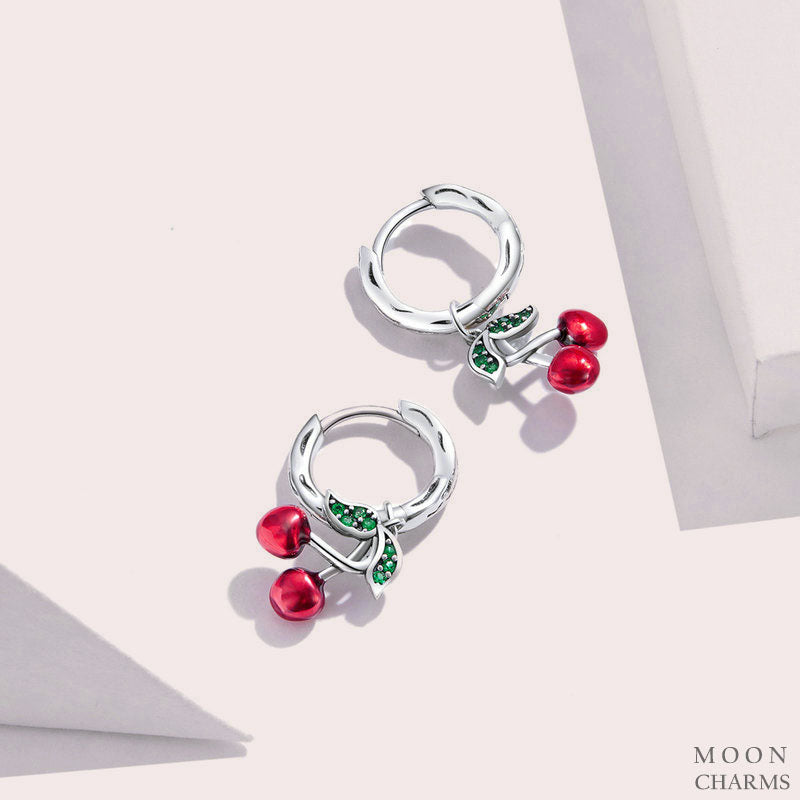 Red Cherry Earrings