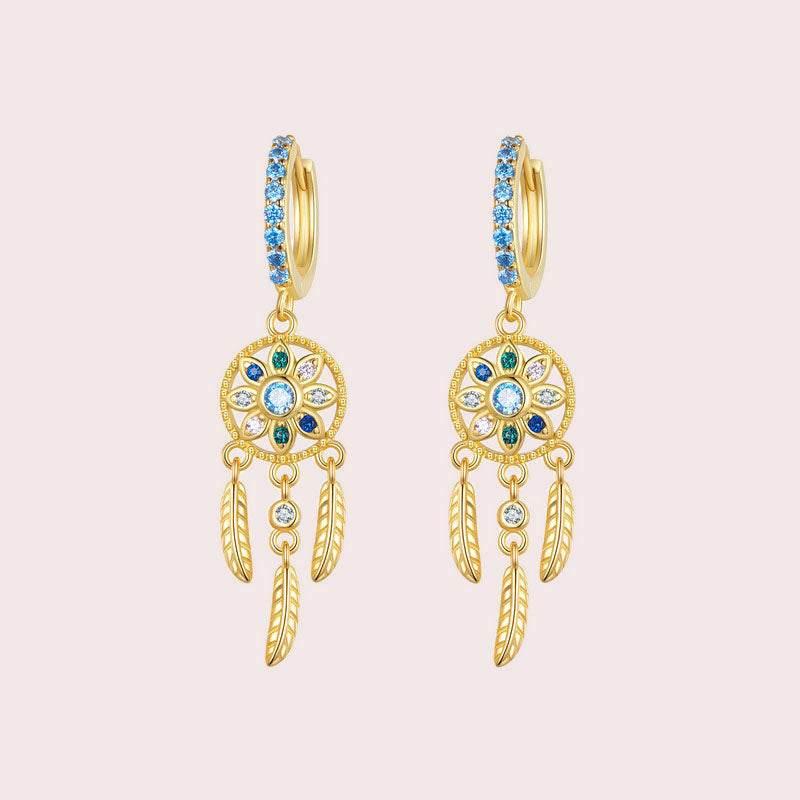 The Dreamcatcher Hoop Earrings