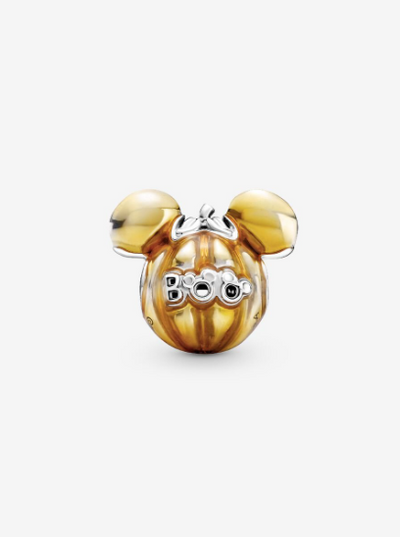 Pandora Disney Mickey Mouse Pumpkin Charm Sterling silver Halloween Collection
