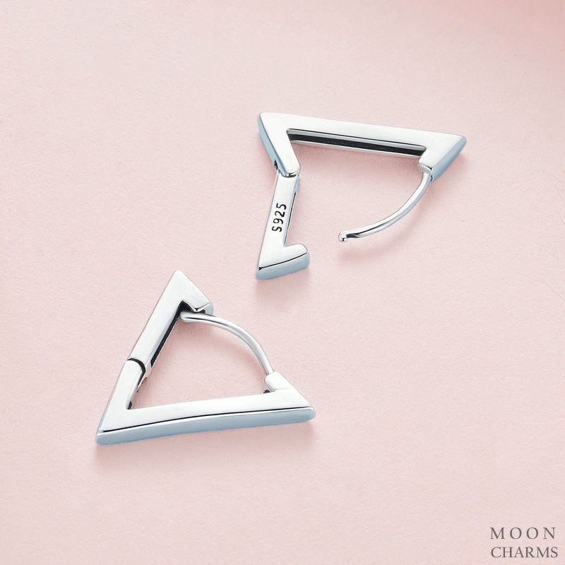 Triangle Geometric Earrings