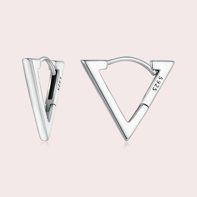 Triangle Geometric Earrings