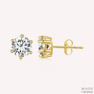 Sparkling Stud Earrings