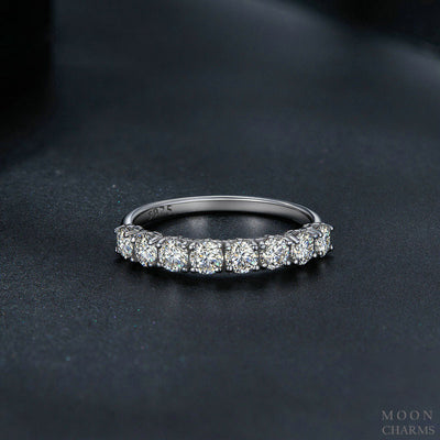 Genuine Moissanite Ring