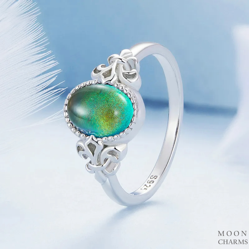 Oval Birthstone Secret Ring