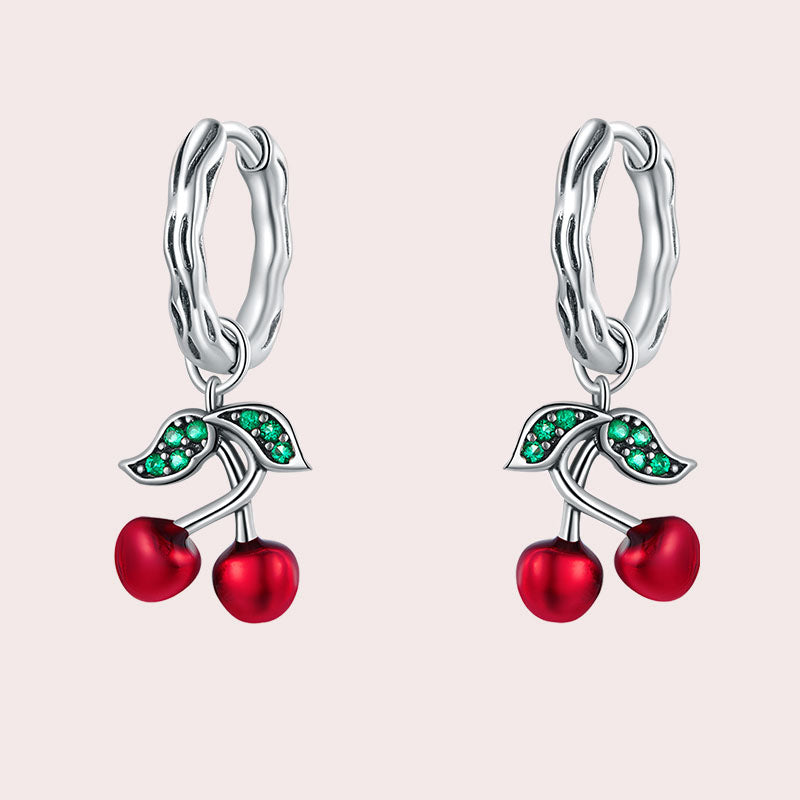 Red Cherry Earrings