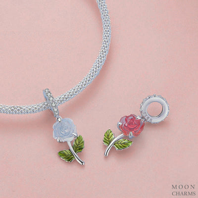 The Secret Rose Dangle Charm