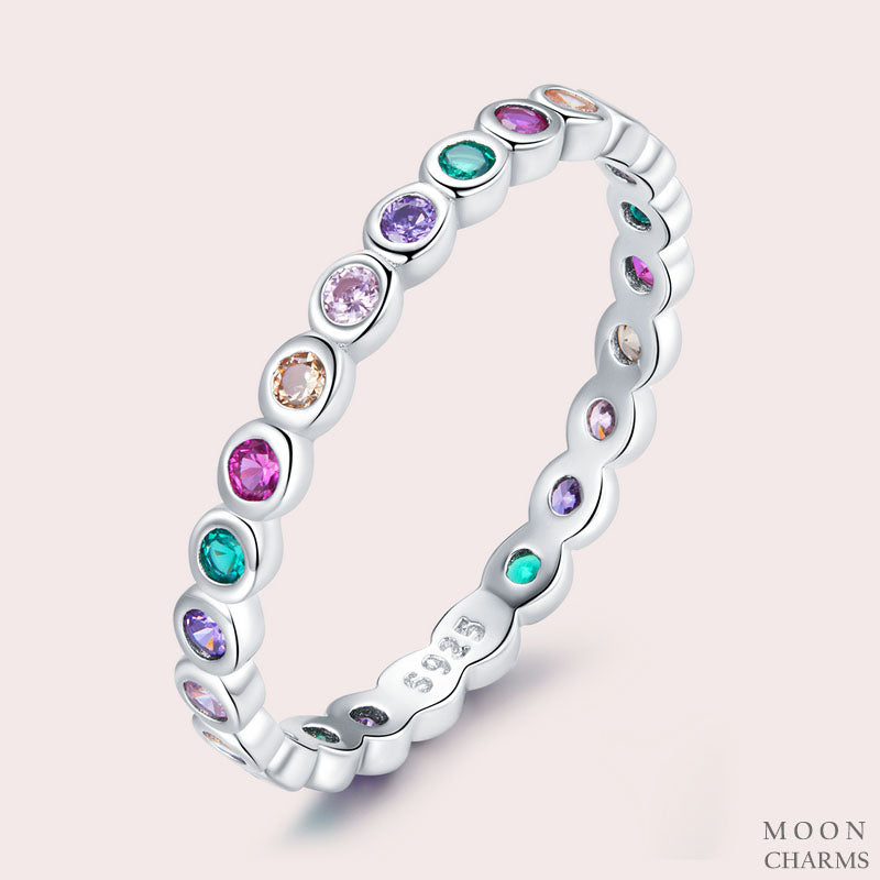 Band Of Gemstones Ring