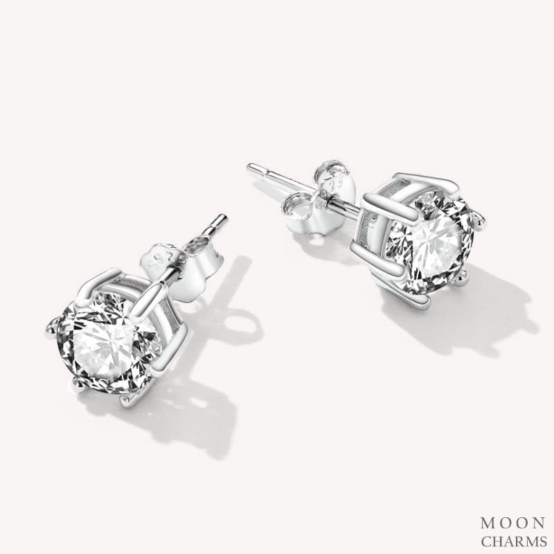 Sparkling Stud Earrings