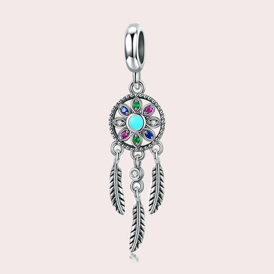 Spiritual Dreamcatcher Dangle Charm