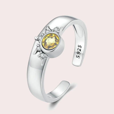 Moon And Star Ring Set