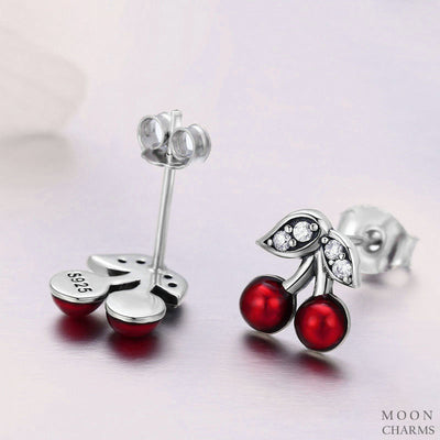 Red Cherry Earrings