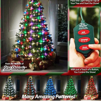 Star Shower Tree Dazzler Christmas Lights By BulbHead, As Seen On Tv. Limited Quantity.