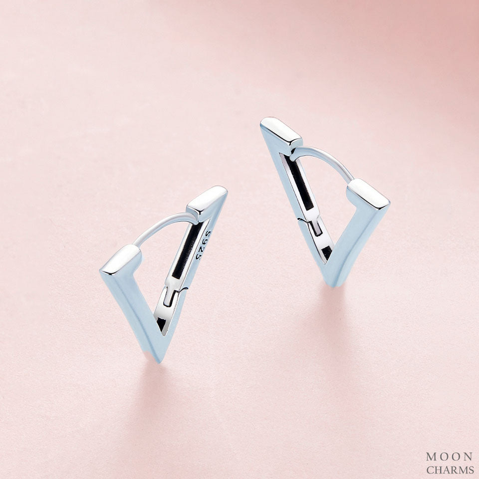 Triangle Geometric Earrings