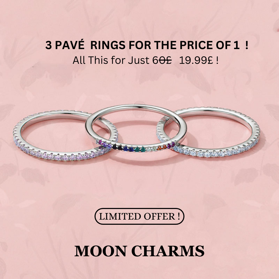 Pavé Rings Collection