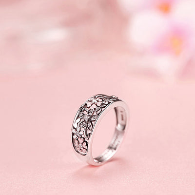 Daisy Pink Blossom Ring